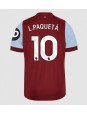 Moški Nogometna dresi replika West Ham United Lucas Paqueta #10 Domači 2023-24 Kratek rokav